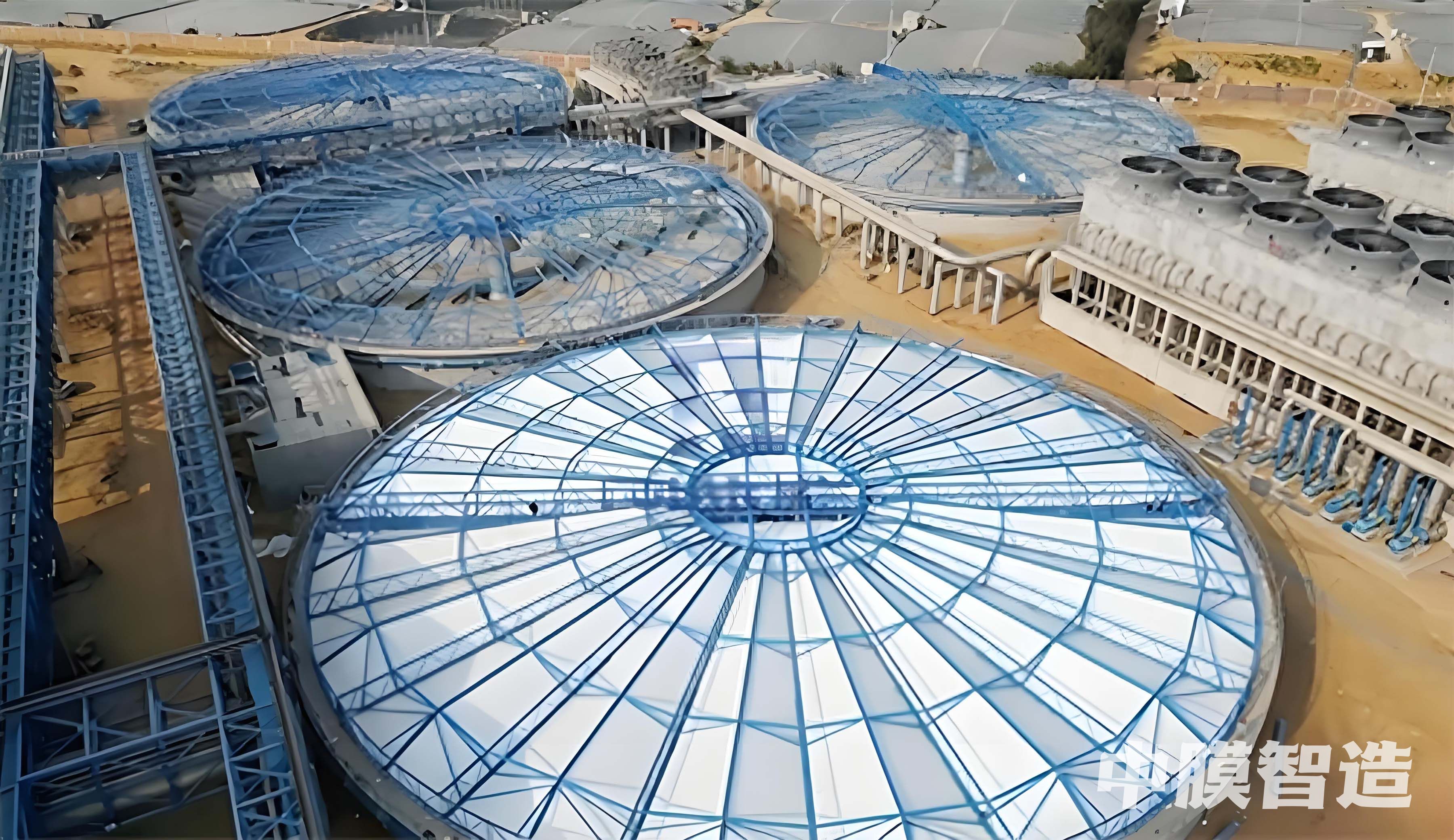 福建某污水池加盖除臭工程1